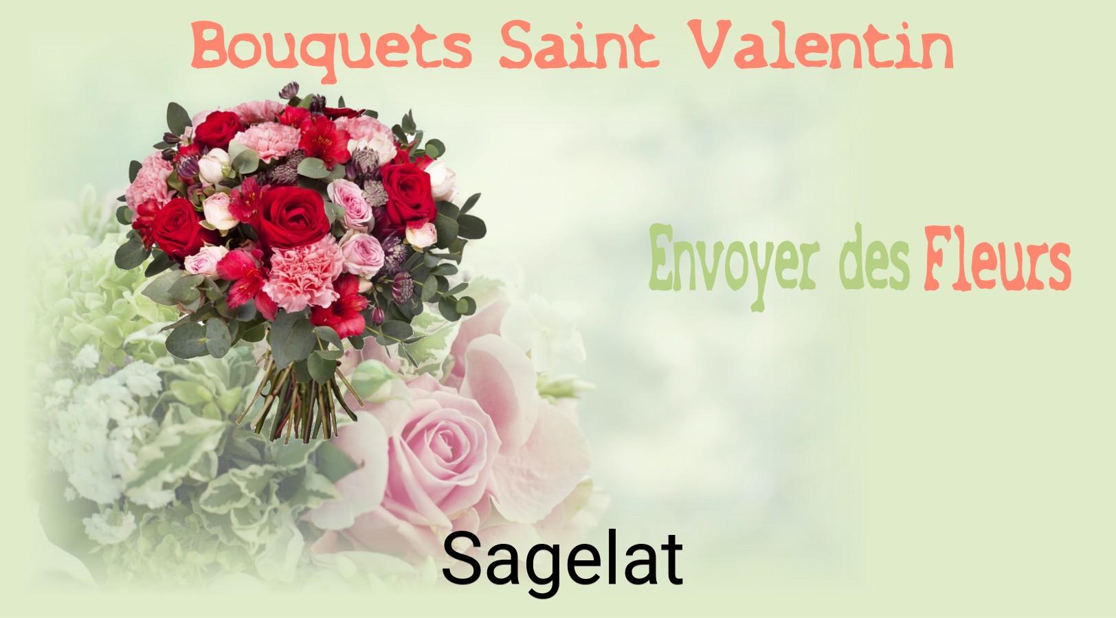 Roses de Saint-Valentin livrées à Sagelat
